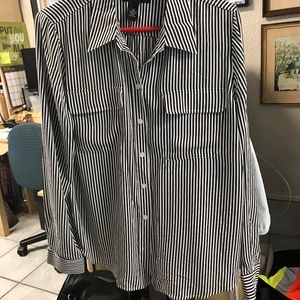 Women's long sleeve button down Shirt